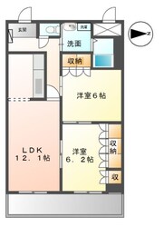 グレイスヴィラ　Ａ棟の物件間取画像